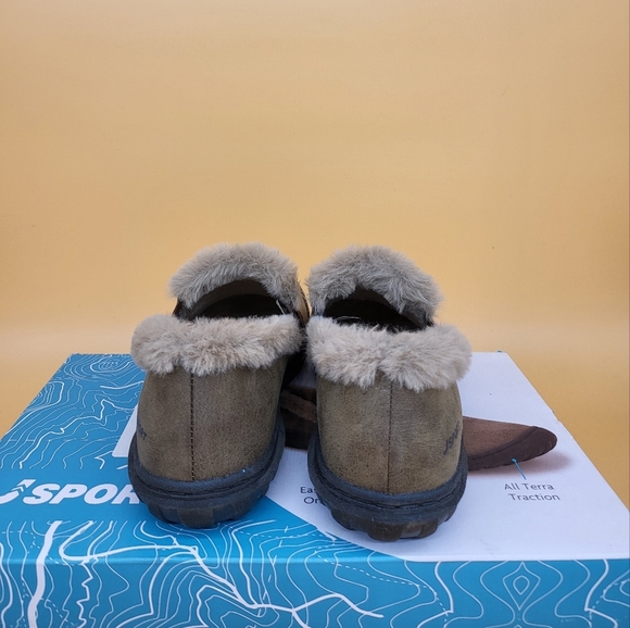 JSport Women's Brown Slip On Shoes - Picture 4 of 5